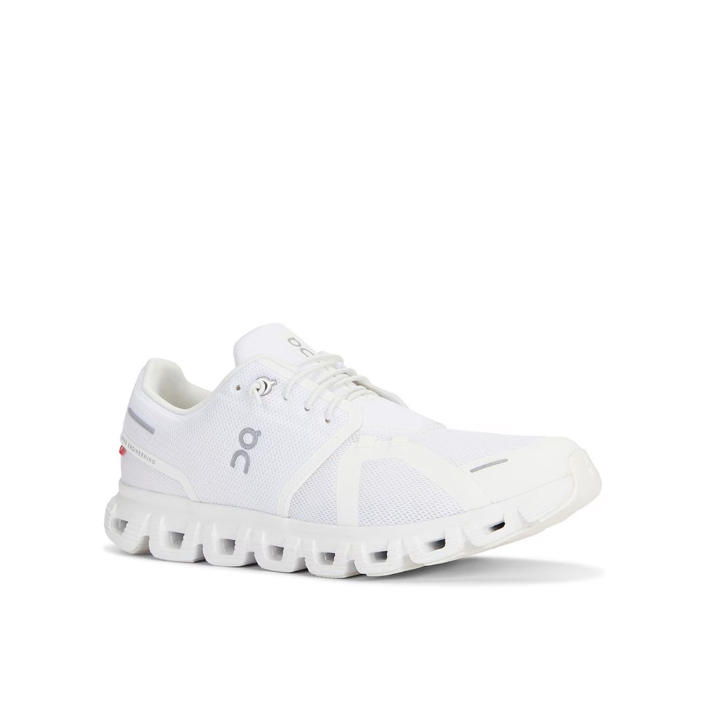 On Running Cloud 6 unique color, White / White athletic Sneakers ☠️Original box - Picture 8 of 12